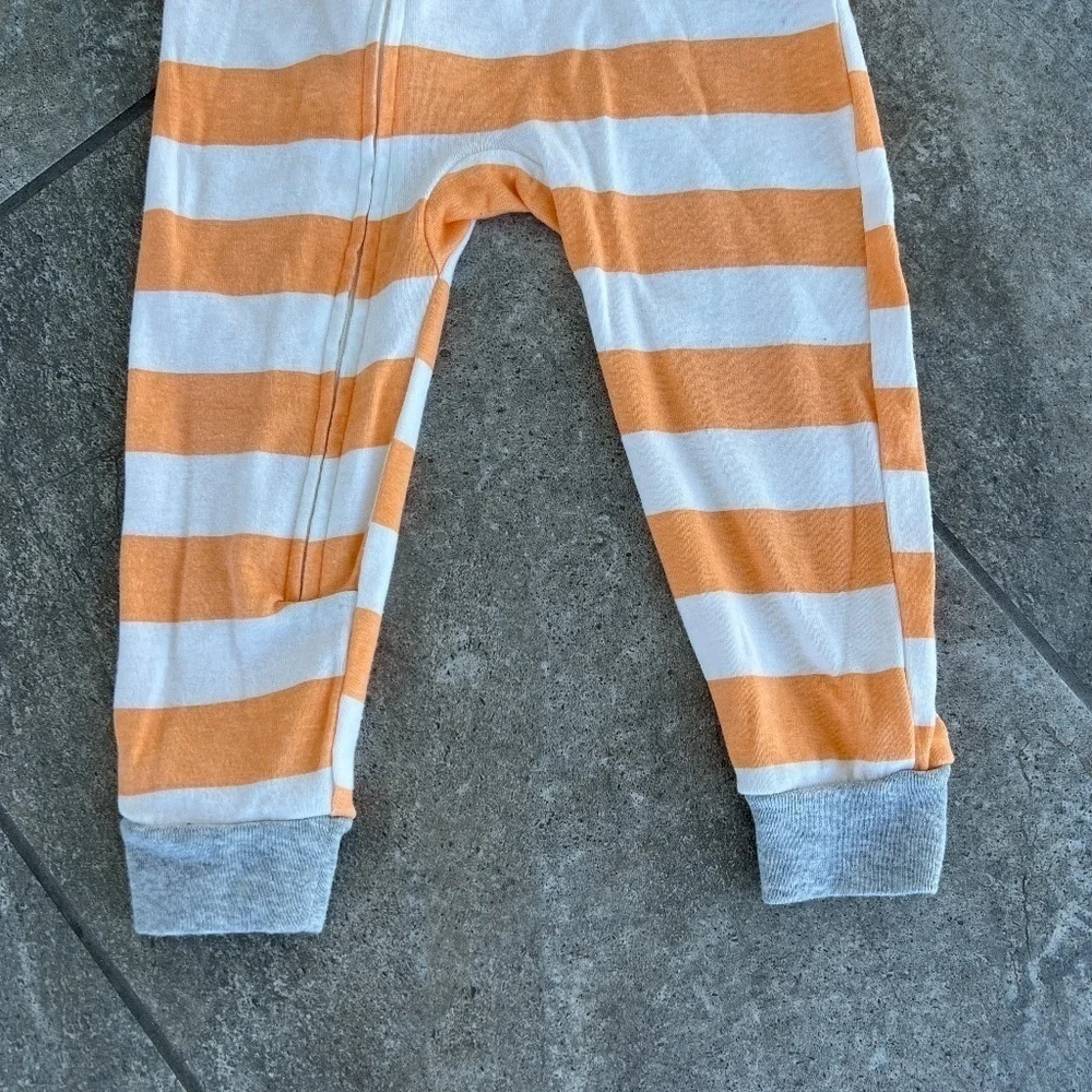 Carter's Size 2T Striped Cotton Pajamas Jumper Snug Fit Cotton